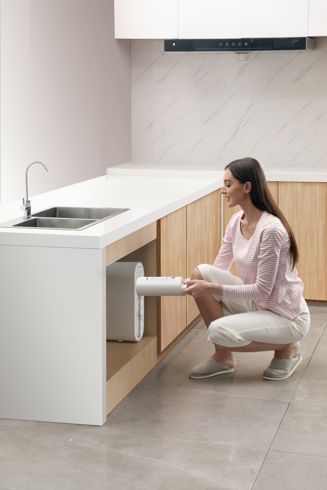 Установка картриджей в фильтре PHILIPS AUT3234/10